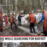 searchers looking for men hunting Sasquatch